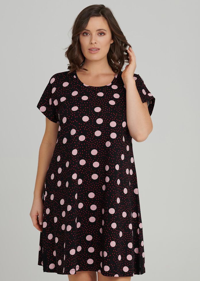 Love My Spot Nightie, , hi-res