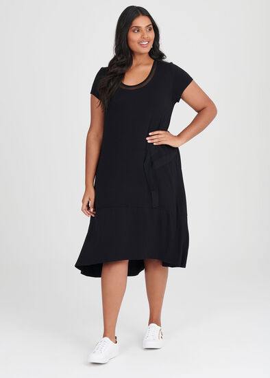 Plus Size Hideaway Viscose Dress