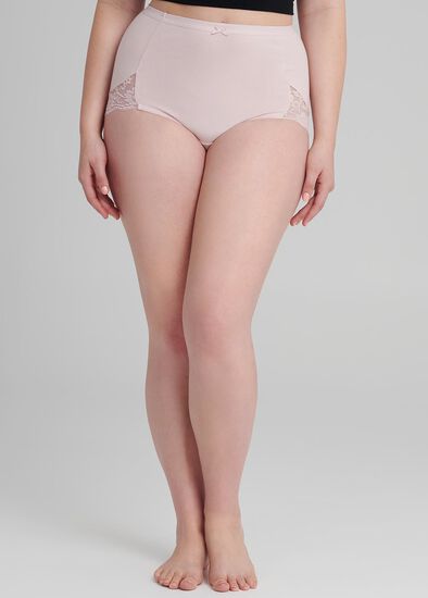 Plus Size 2Pk Lace Brief