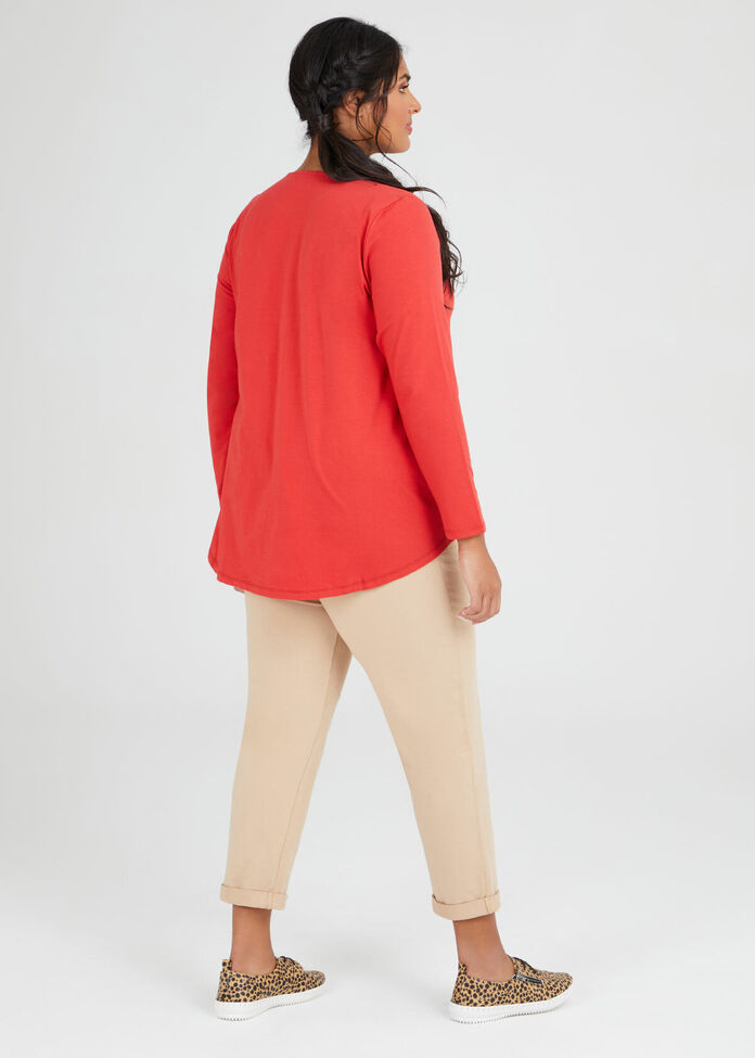 Organic Long Sleeve Top, , hi-res