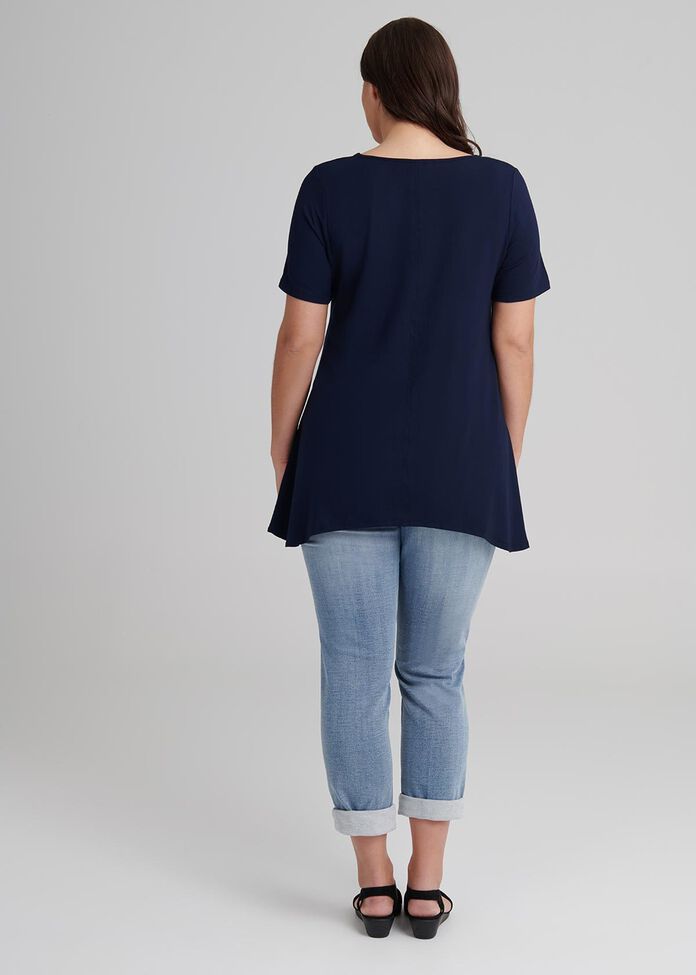 Bamboo Foundation S/s Top, , hi-res