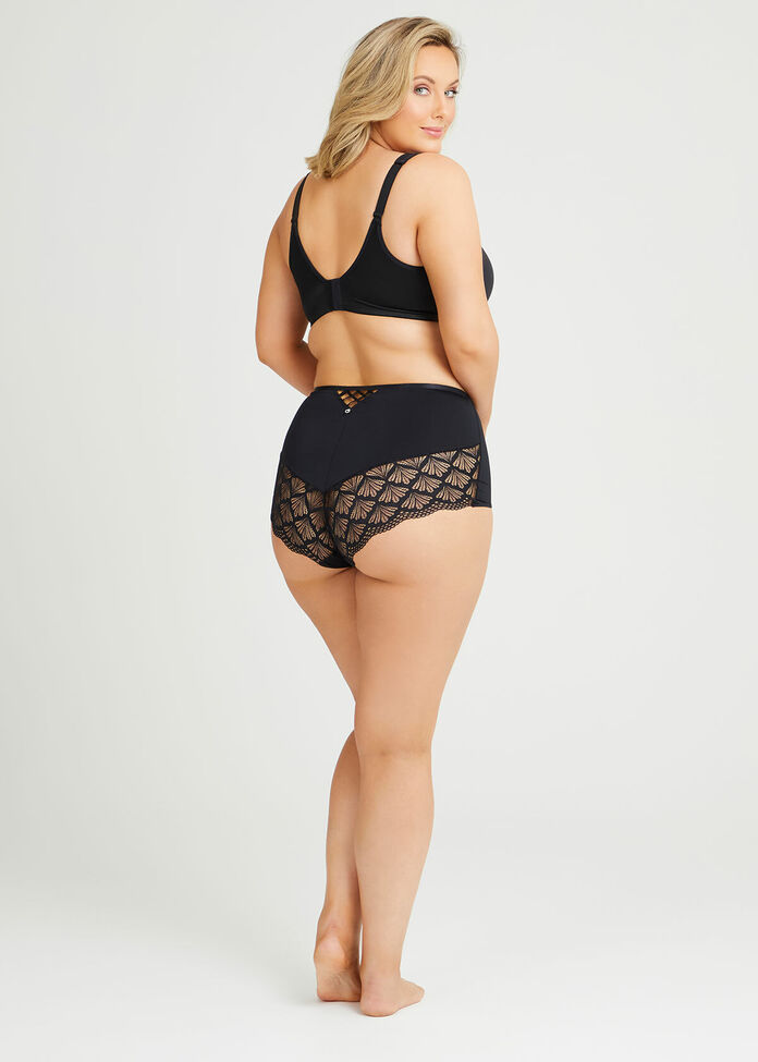 Micro Keyhole Lace Brief, , hi-res