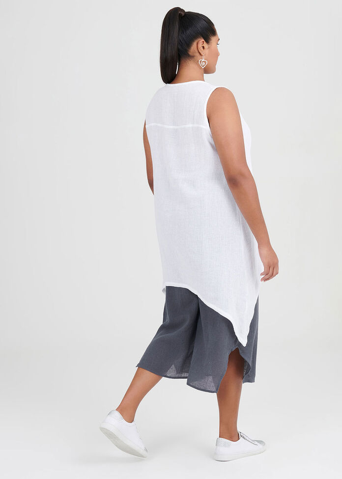 Linen Swansea Tunic, , hi-res