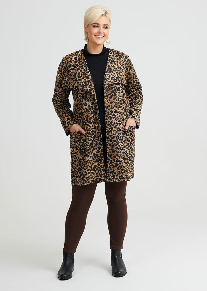 Leopard Cardi, , hi-res