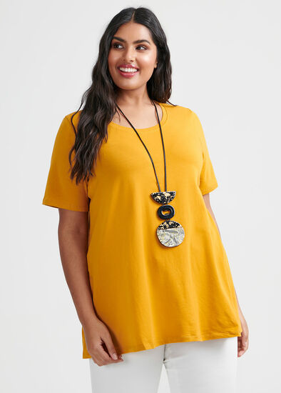 Plus Size Organic Swing Tee