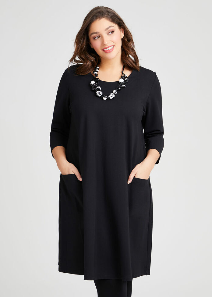 Envoy Ponte Dress, , hi-res