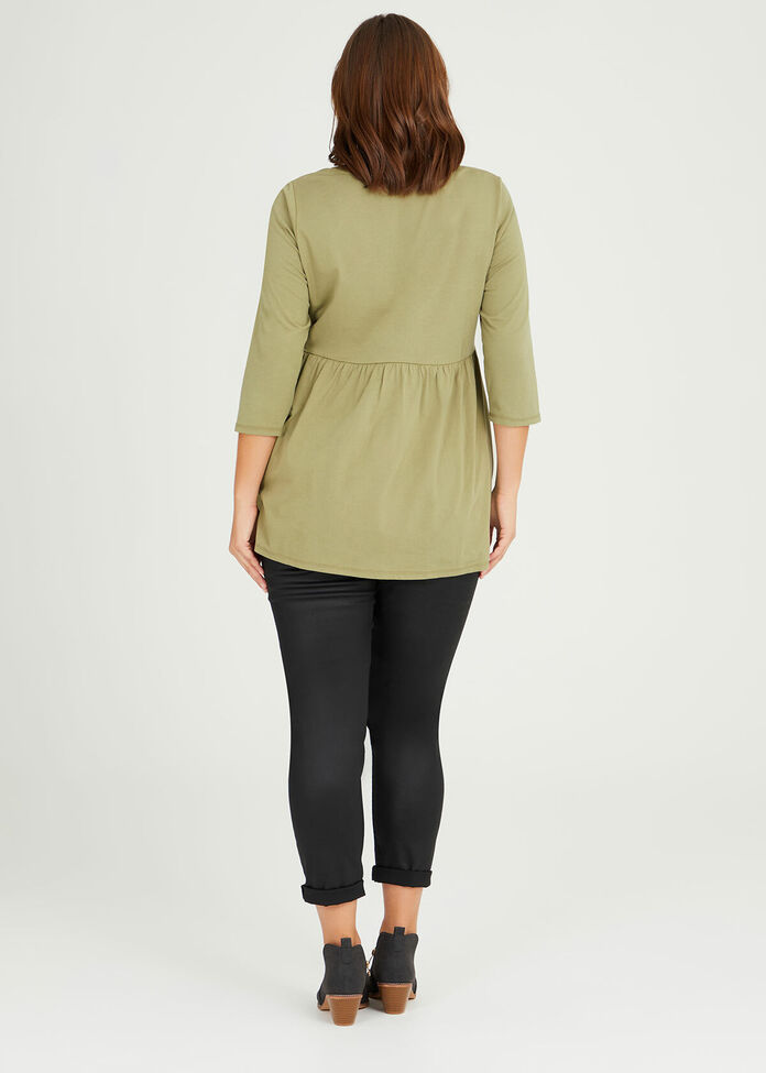 Organic Tiered Top, , hi-res