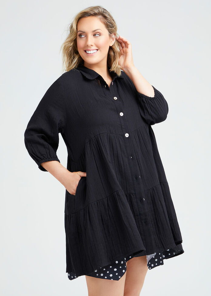 Getaway Tiered Tunic, , hi-res