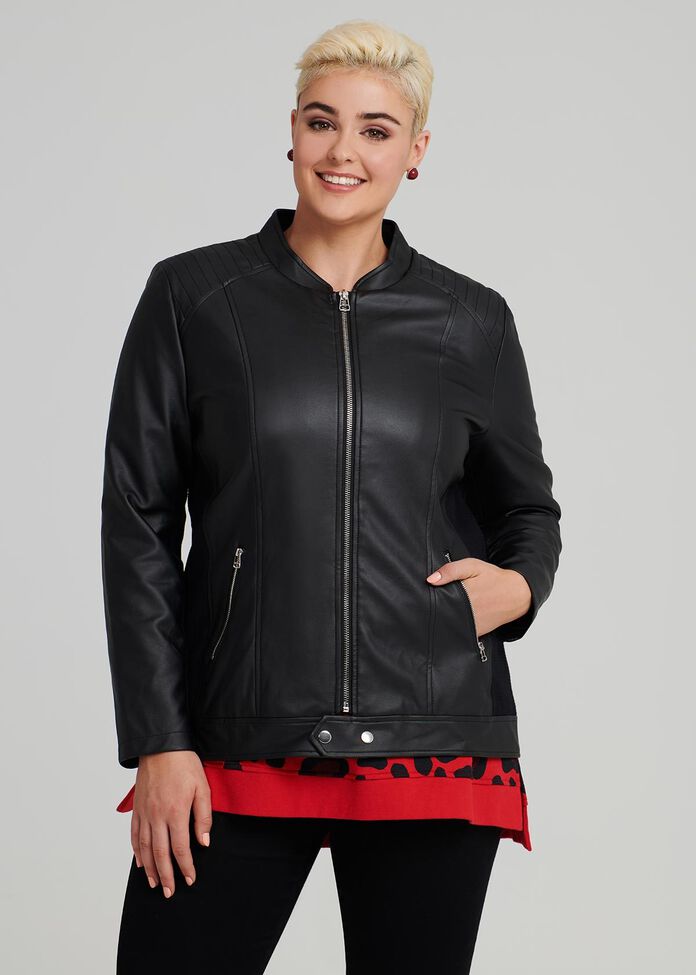 Structured Luxe Jacket, , hi-res