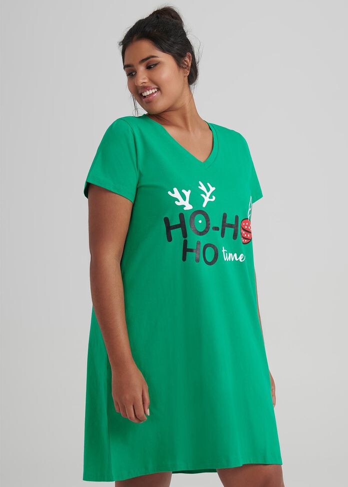 Ho Ho Ho Nightie, , hi-res