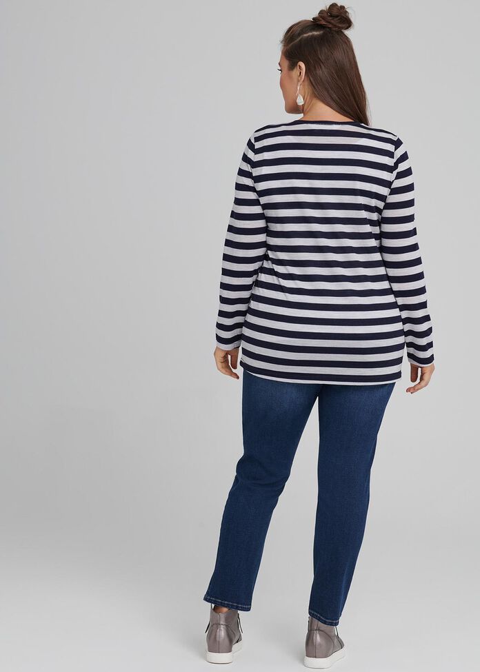 Sanctuary Stripe Top, , hi-res