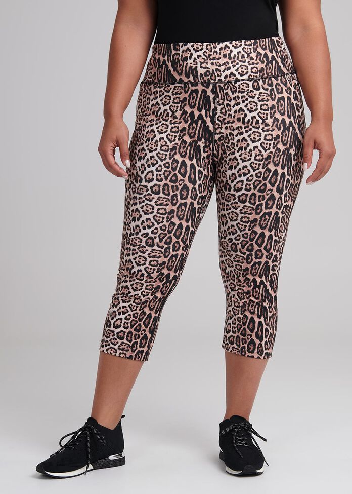 Leopard Active Legging, , hi-res