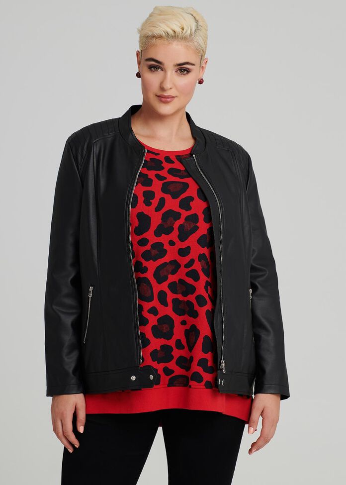 Structured Luxe Jacket, , hi-res