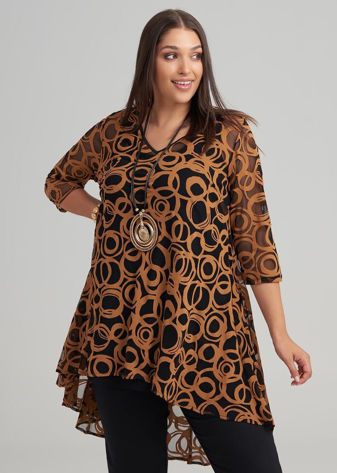 Bella Burnout Tunic, , hi-res