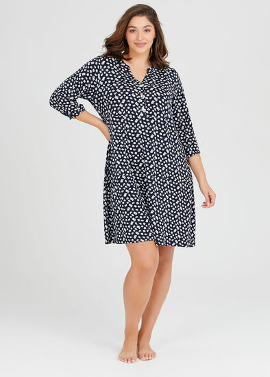 Plus Size Bamboo Daisy Nightie