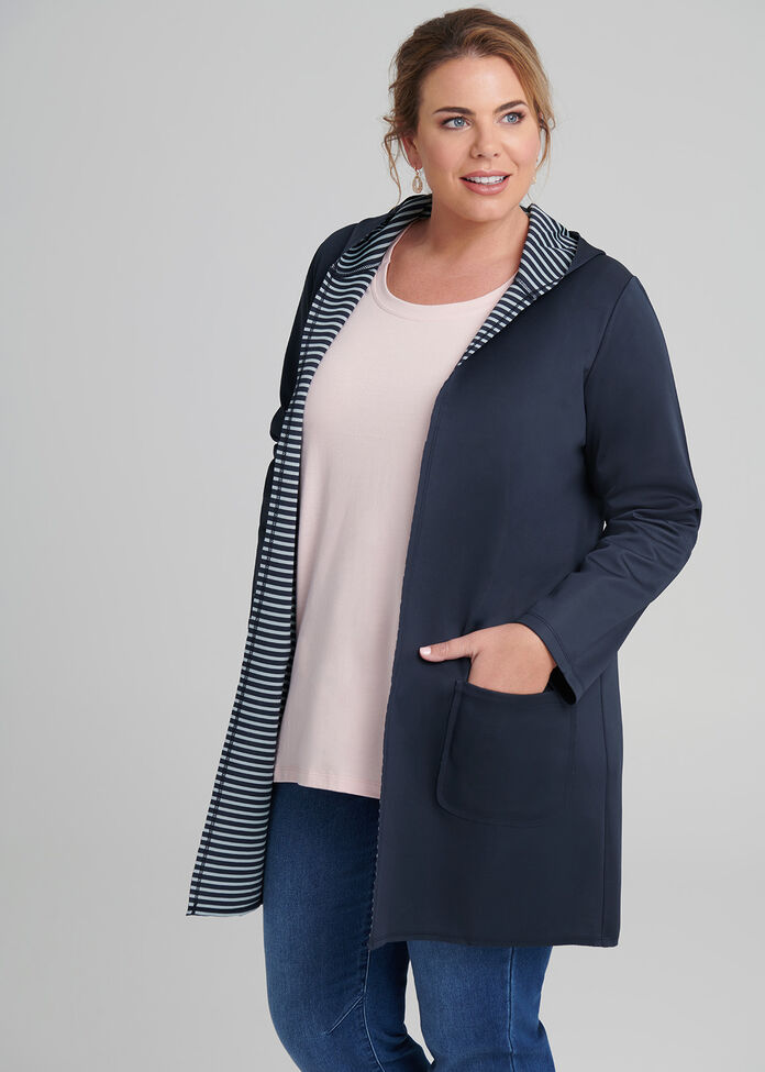 Weekend Hooded Cardigan, , hi-res