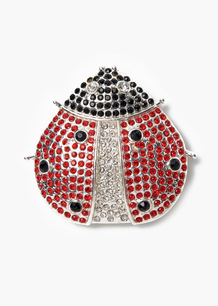 Lady Luck Brooch, , hi-res