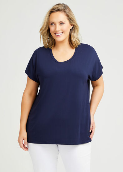 Plus Size Bamboo Essential Top