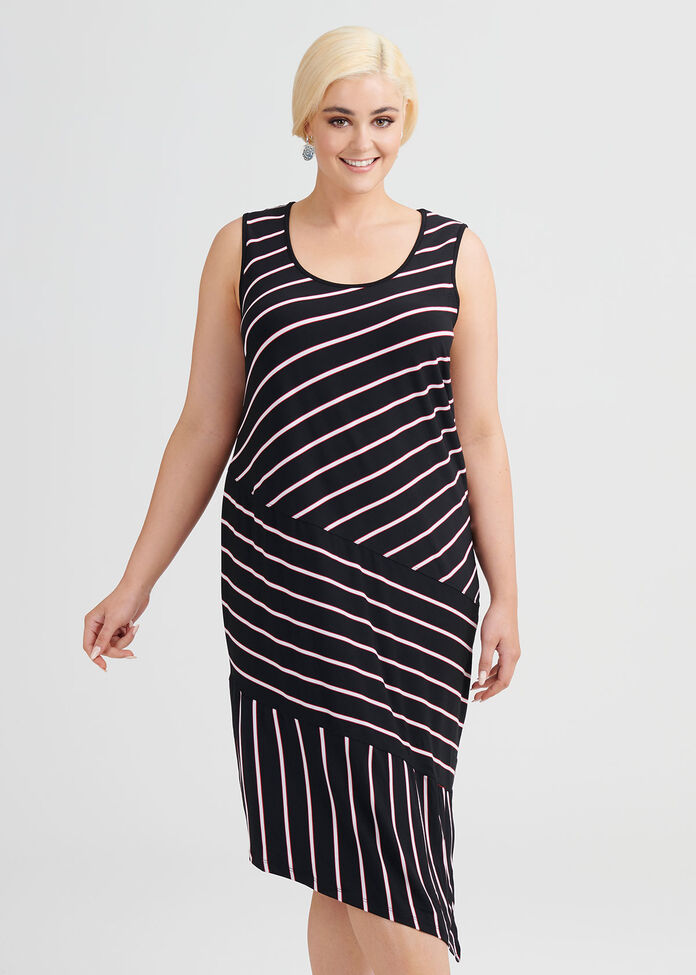 Nikita Stripe Dress, , hi-res