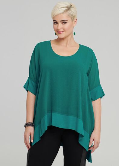 Plus Size Into The Night Top