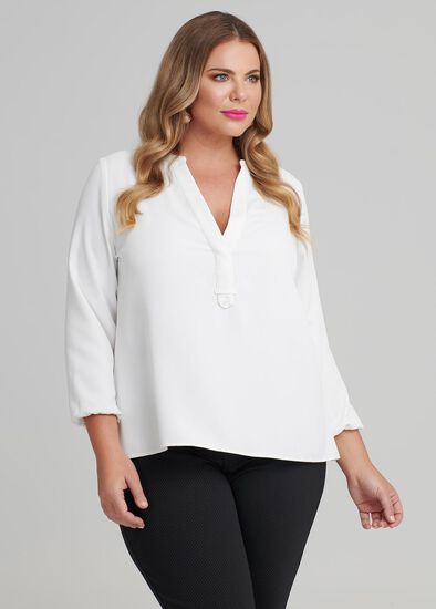 Plus Size Close The Deal Top