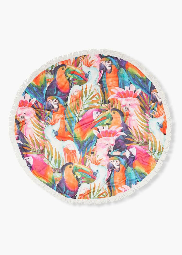 Birds Circle Beach Towel, , hi-res