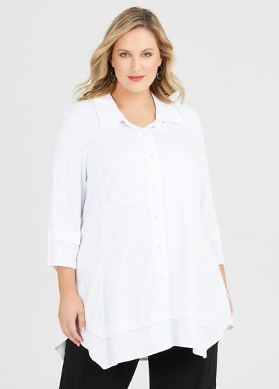 Plus Size Gallery Natural Shirt