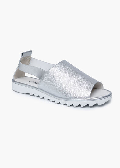 Silver Siren Sandal