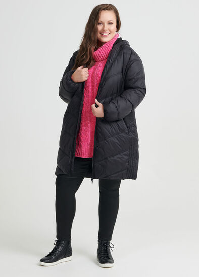 Plus Size The Stitch Puffer Jacket