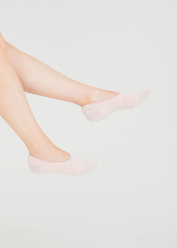 Set/3 Animal Lurex Socks, , hi-res