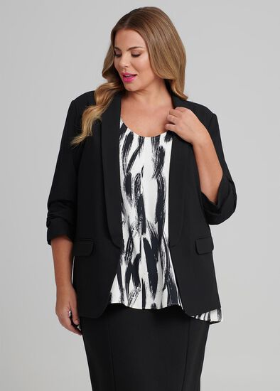 Plus Size Take It Easy Jacket