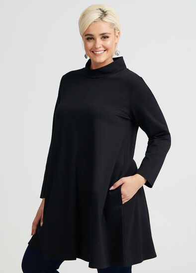 Plus Size Coco Mock Neck Tunic