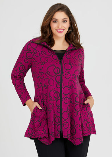 Plus Size Sweater Weather Jacket