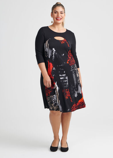 Plus Size Panthera Bamboo Dress