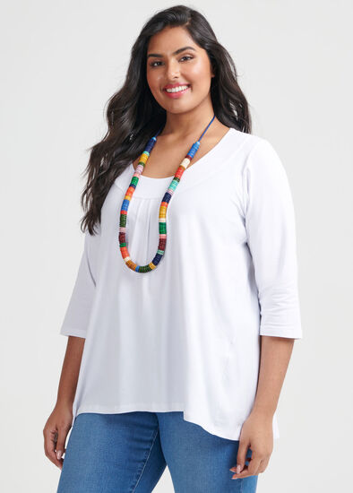 Plus Size Sophia Cotton Top