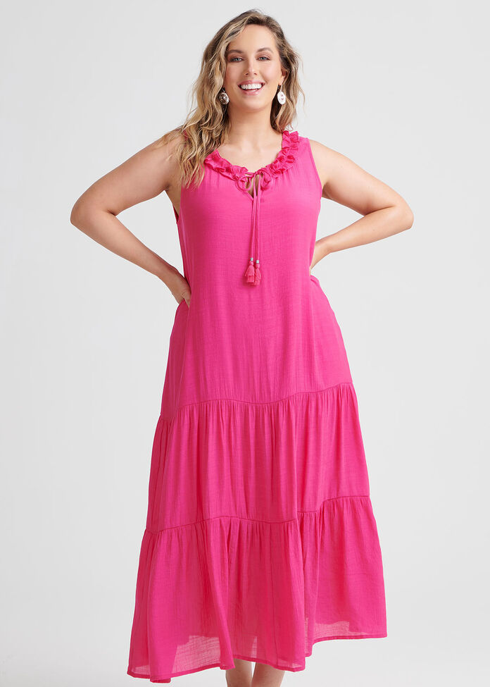 Escape With Me Maxi Dress, , hi-res