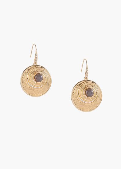 Swirl & Stone Earrings