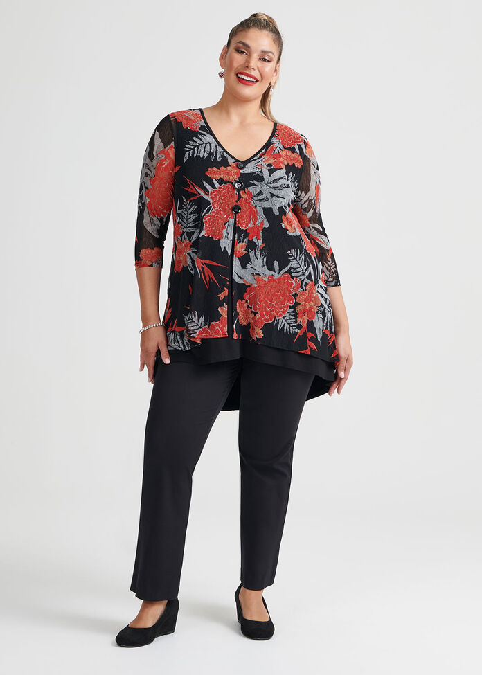 Dahlia Jazz Top, , hi-res
