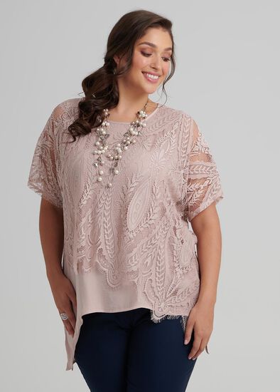 Plus Size Lou Lou Lace Top