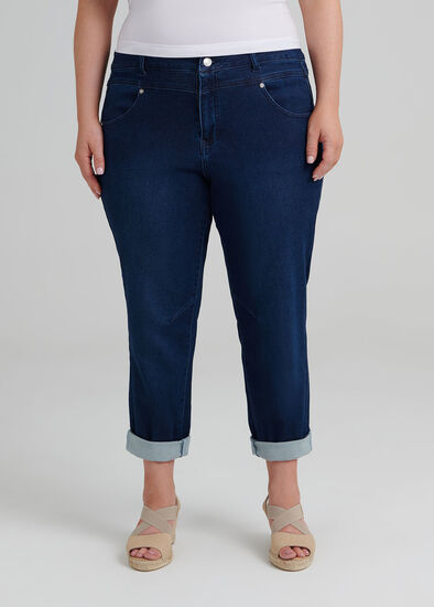 Plus Size Petite Easy Fit Denim Jean