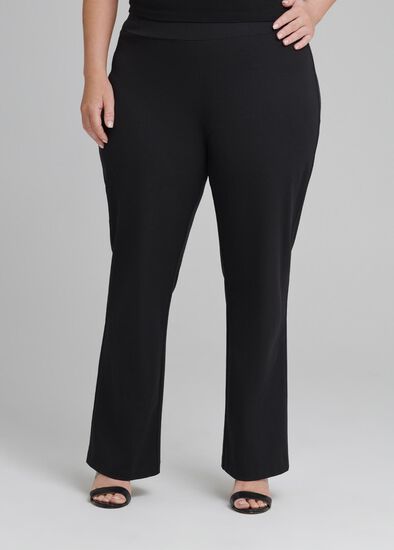 Plus Size Petite Runway Straight Pant