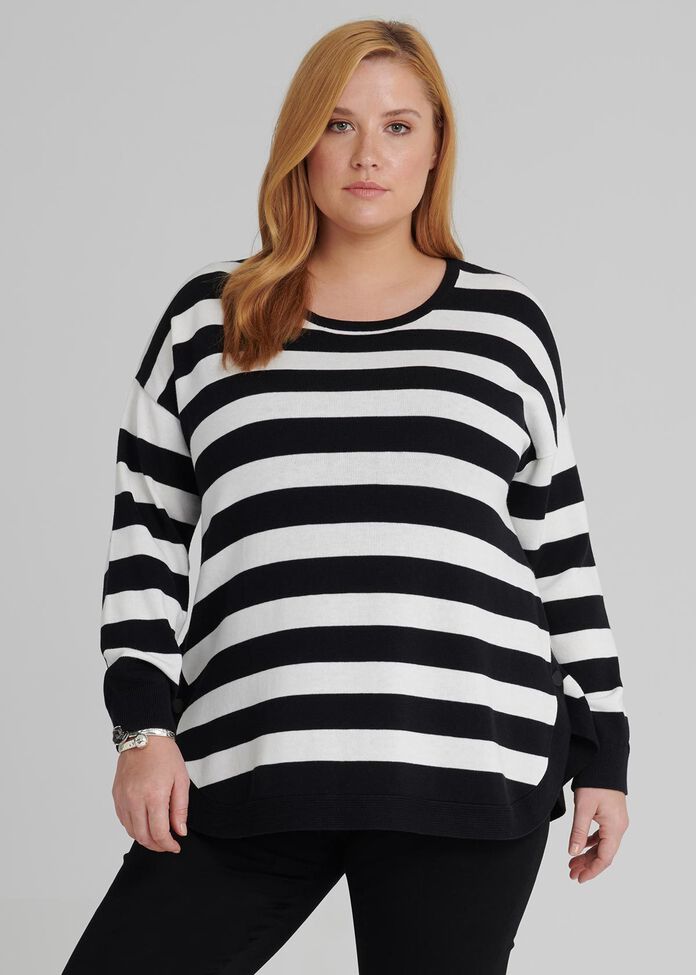 Seaport Stripe Jumper, , hi-res