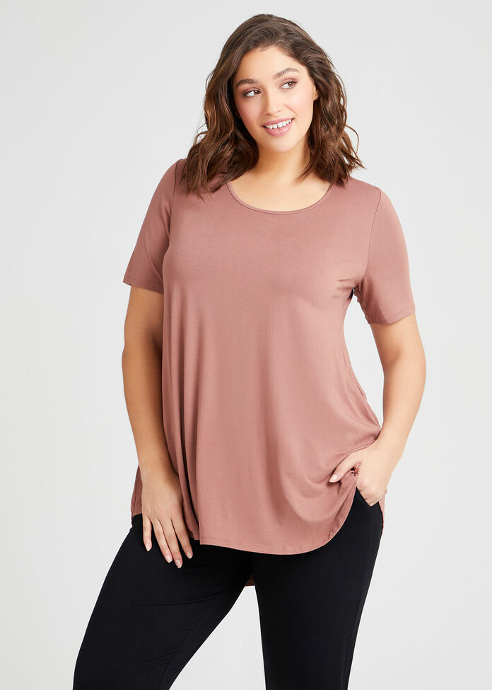 Bamboo Base S/slv Top, , hi-res