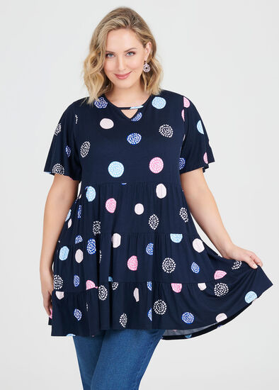 Plus Size Bamboo Bubbly Tunic