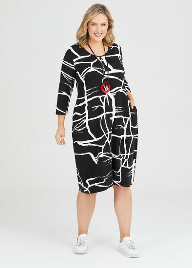 Plus Size Baton Rouge Natural Dress