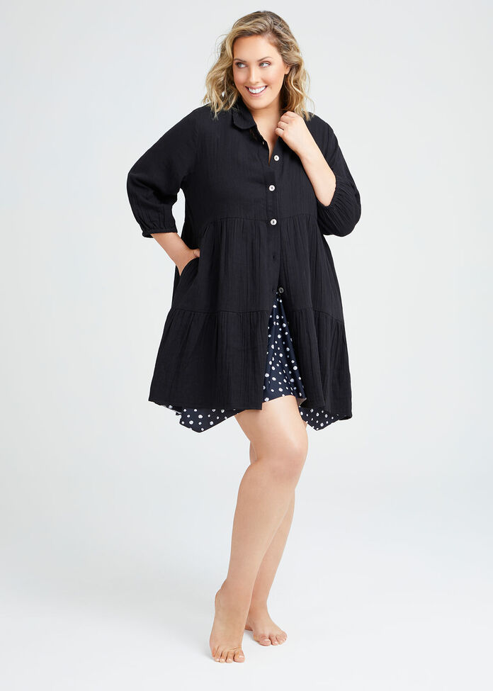 Getaway Tiered Tunic, , hi-res