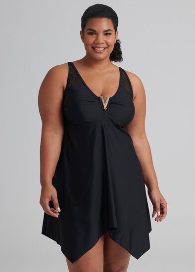 Plus Size Caribbean Mono Swimsuit