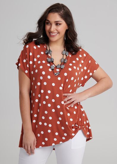 Plus Size Bamboo Safi Top