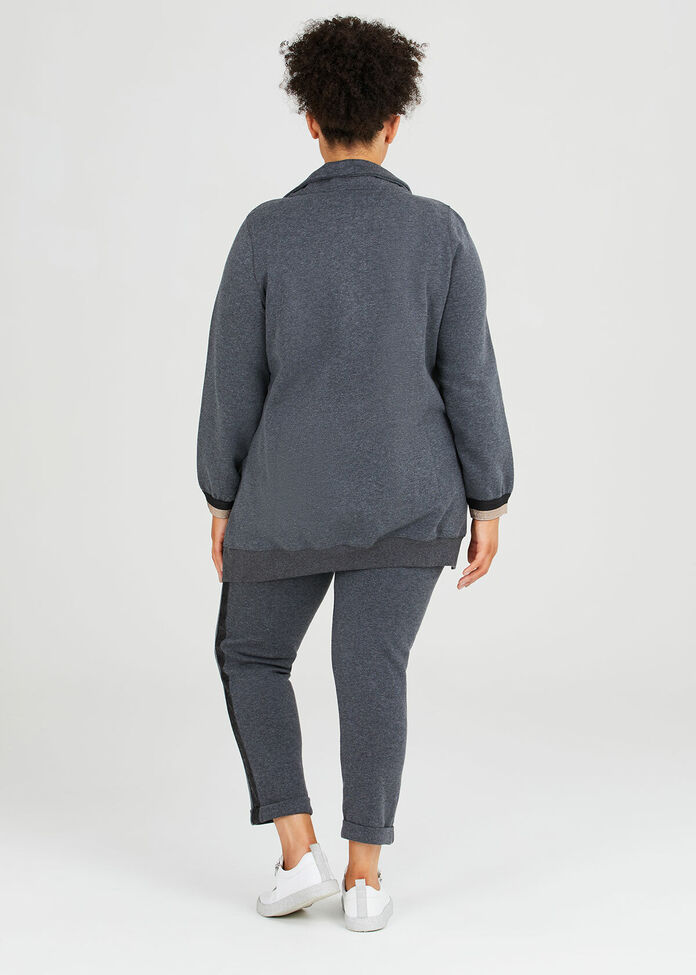 Mock Neck Sweat Tunic, , hi-res