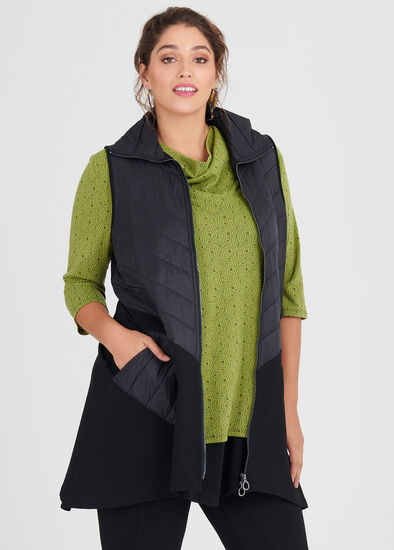 Plus Size Ella Bamboo Ponti Vest